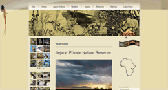 Desktop Screenshot of jejane.co.za